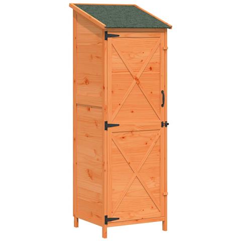 Capanno da Giardino Marrone 59,5 x 56 x 176,5 cm - Foto 1
