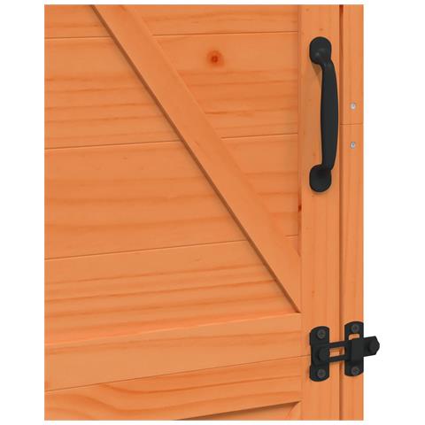 Capanno da Giardino Marrone 59,5 x 56 x 176,5 cm - Foto 9