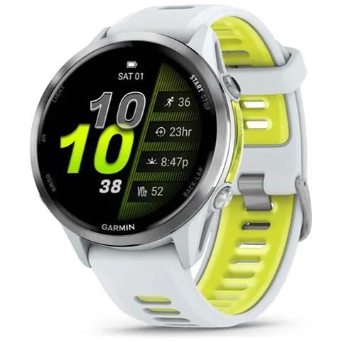 Forerunner 970 3,56 cm (1.4") AMOLED Digitale 454 x 454 Pixel Touch screen Bianco Wi-Fi GPS (satellitare) - Foto 1