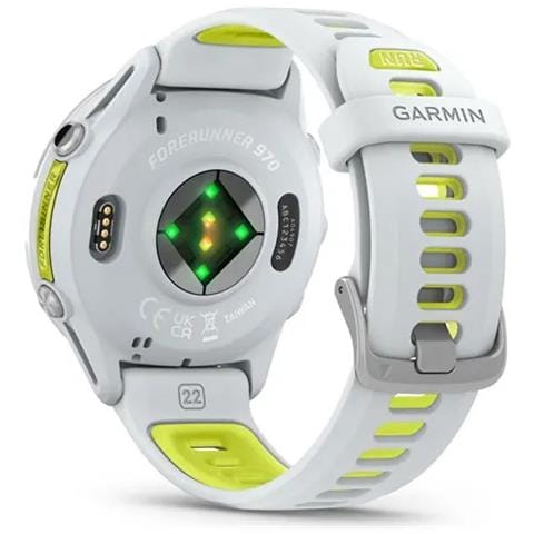 Forerunner 970 3,56 cm (1.4") AMOLED Digitale 454 x 454 Pixel Touch screen Bianco Wi-Fi GPS (satellitare) - Foto 8