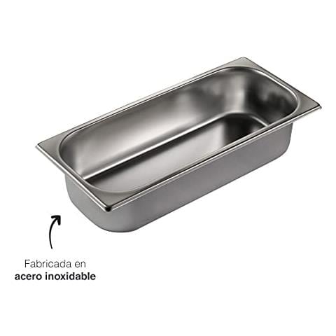 66178 - Secchiello per gelato, contenitore per gelato, vassoio in acciaio inox 18/10 - Foto 3