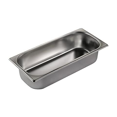 66178 - Secchiello per gelato, contenitore per gelato, vassoio in acciaio inox 18/10 - Foto 1