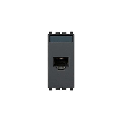 20338/8 - Presa Rj45 Netsafe Cat5e Utp Grigio - Foto 1