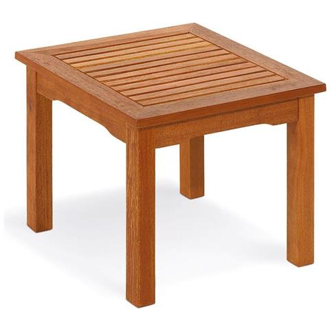 Tavolo Basso In Legno Di Acacia Gold L50xp50cm Ac805017 - Foto 2