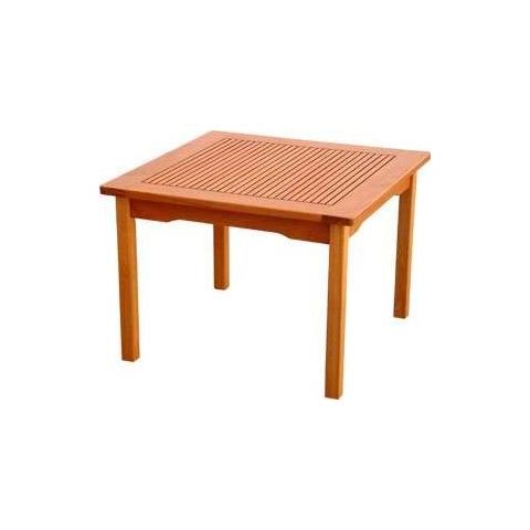 Tavolo Basso In Legno Di Acacia Gold L50xp50cm Ac805017 - Foto 3
