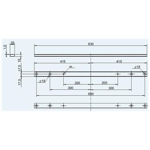 In-out Bracket 600x400 800x400 Vesa Kits For Om04510 - Foto 1