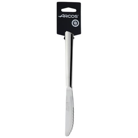 Serie Toscana - Set Di Coltelli Frutta (3 Forchetta) - Monoblocco Unipezzo Acciaio Inossidabile 18/10 E 205 Mm Colore Argento - Foto 1