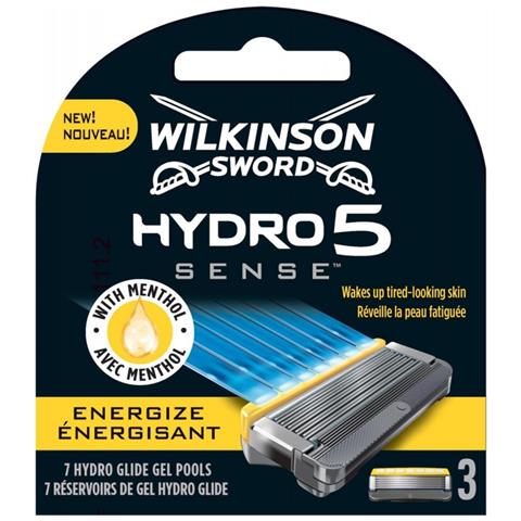 Sword Hydro 5 Energize di senso al mentolo lamette per gli uomini 3 ricariche - Foto 1