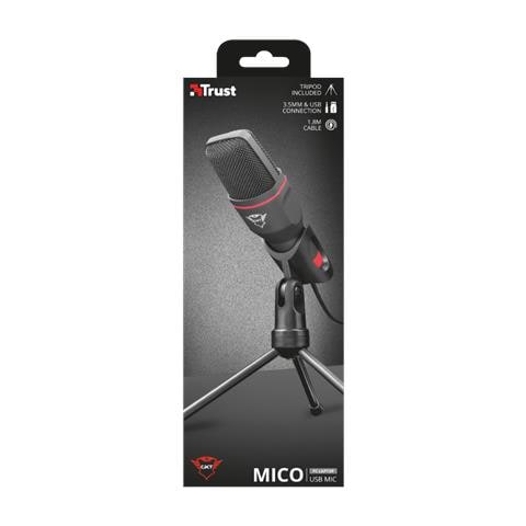 Microfono per PC GXT 212 Mico Colore Nero e Rosso - Foto 9