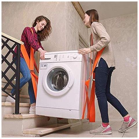 Sollevamento E Spostamento Cinghie Pesante Oggetti Senza Dolore Alla Schiena Tracolle Per 2 Traslochi (2-person Spalla Di Sollevamento E Spostamento Del Sistema)  - Foto 4