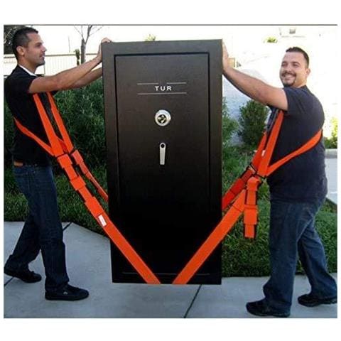 Sollevamento E Spostamento Cinghie Pesante Oggetti Senza Dolore Alla Schiena Tracolle Per 2 Traslochi (2-person Spalla Di Sollevamento E Spostamento Del Sistema)  - Foto 1