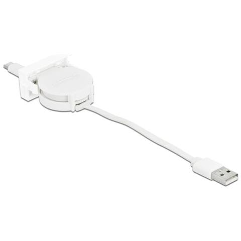 Delock Easy 45 Module Cavo Retrattile Usb 2.0 Da Usb Tipo A A Tipo Usb - Foto 2
