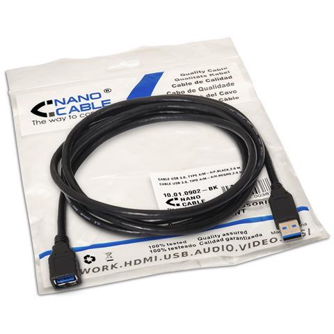 10.01.0901-BK, 3.0, USB A, USB A, 24 cm, 2 cm, 17,5 cm - Foto 2