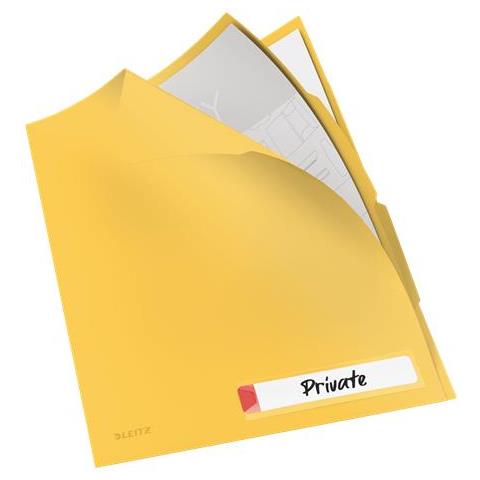 Cartella Con Linguette Privacy Cosy A4pp Giallo / 3 - Foto 2