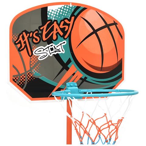 Set Gioco Da Basket Portatile Regolabile 109-141 Cm - Foto 9
