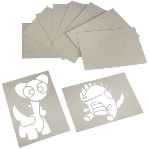 Urban Stencils - Riutilizzabili - Lavabili - Stencil Per Realizzare I Disegni Più Belli! - Foto 2