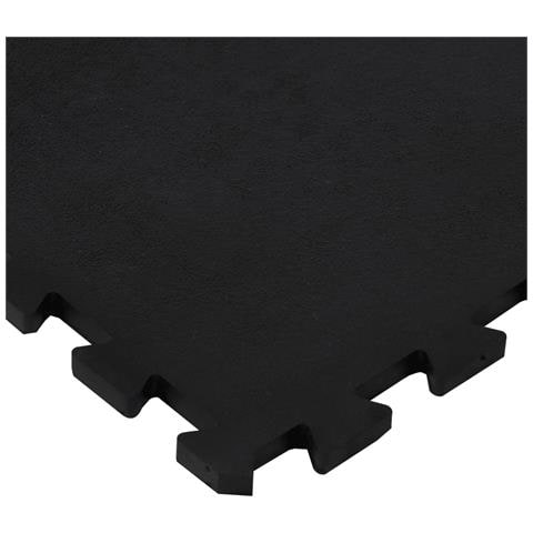 Piastrella Per Pavimenti In Gomma Nera 12 Mm 100x100 Cm - Foto 7