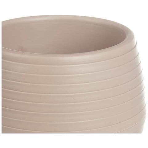 Set Di Vasi Taupé Plastica 12 X 12 X 11 Cm (6 Unità) - Foto 2