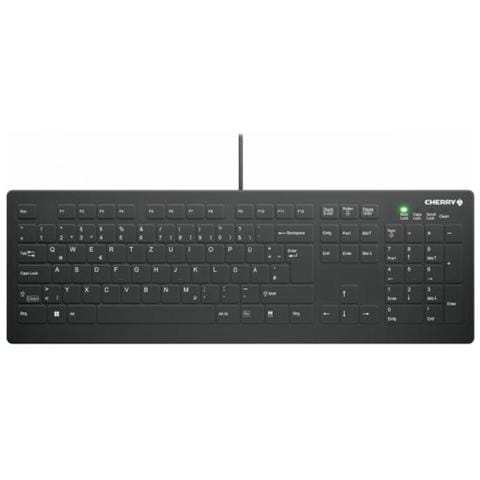 Tastiera USB AK-C8112-US-B/DE  (Layout Tedesco) Colore Nero - Foto 1