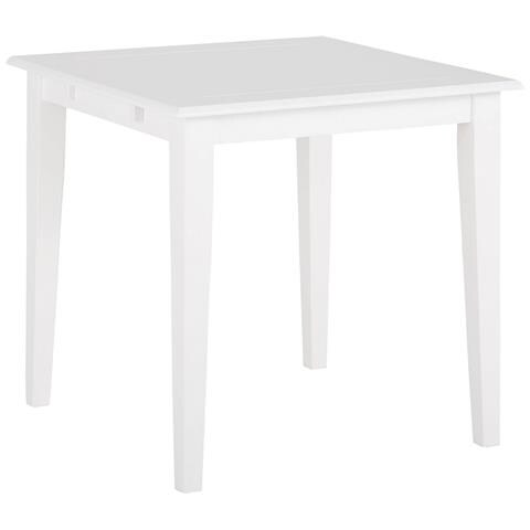 Fullerton Tavolo Da Pranzo In Mdf Bianco - Foto 1