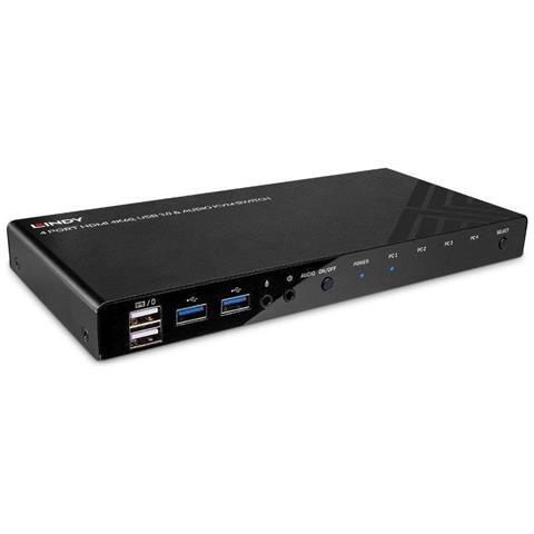 Switch   Kvm Hdmi 4k60. Usb 3.0 & Audio. 4 Porte - 39313 - Foto 2