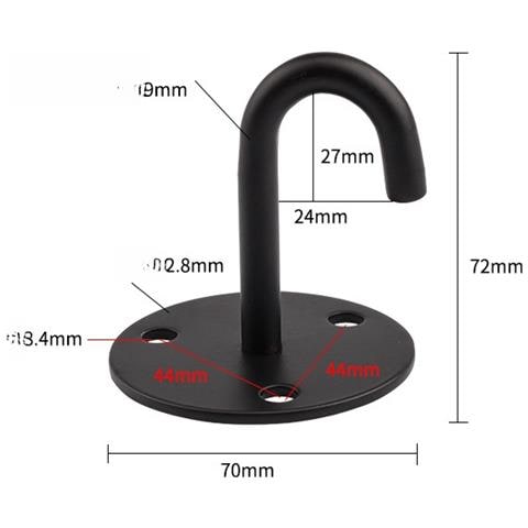 Gancio A Soffitto In Acciaio Inossidabile J-hook Per Impieghi Gravosi L - Foto 1