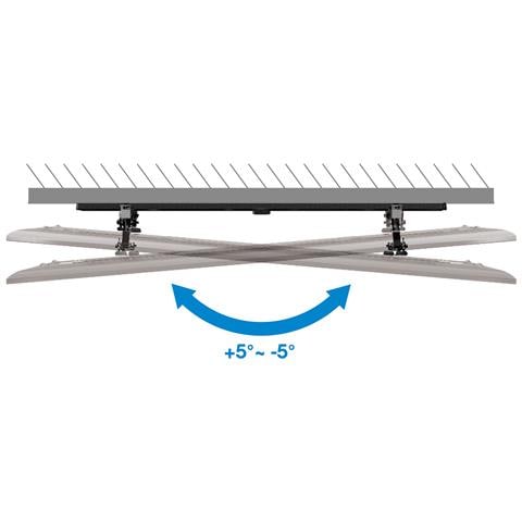 461863 Supporto TV a parete 2,29 m (90") Nero - Foto 15