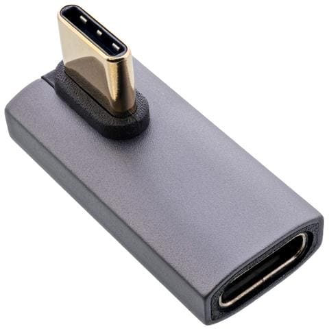 Adattatore USB4, spina /presa USB-C verticale angolata a destra /sinistra - Foto 1