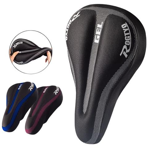 Coprisedile Per Bicicletta In Gel Di Silicone Black - Foto 2