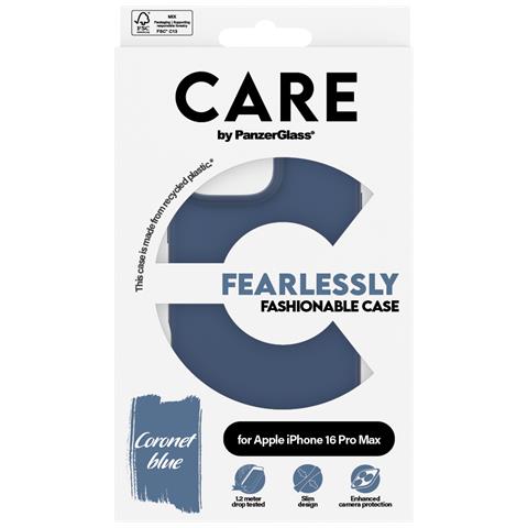 CARE by PG Blue iPhone16 6.9 Pro custodia per cellulare Cover Trasparente - Foto 4