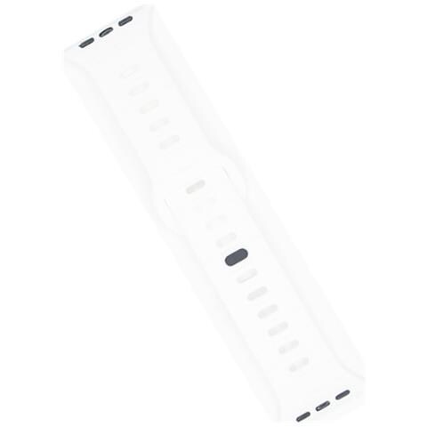 Cinturino Morbido In Silicone Per Apple Watch 42/44/45/49 Mm White - Foto 1