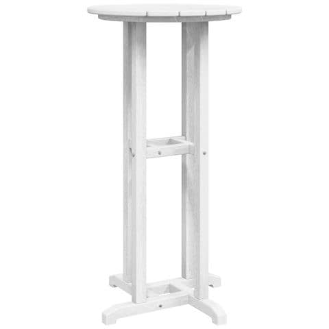 Tavolo da Bar Bianco 55x55x107 cm HDPE - Foto 1