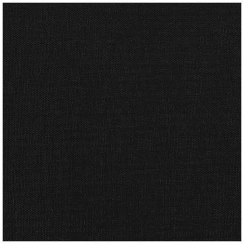 Giroletto a Molle con Materasso Nero 120x190 cm in Tessuto - Foto 9