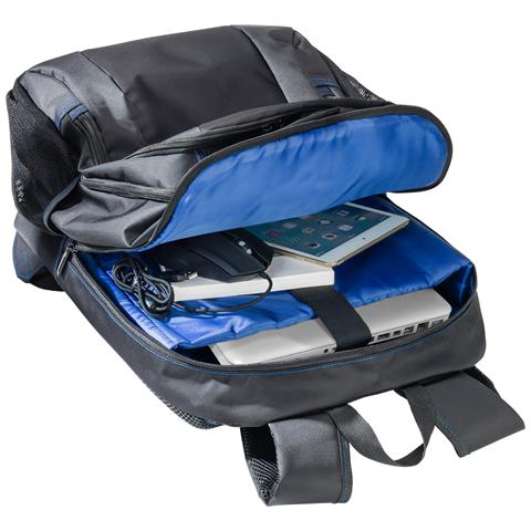 Game 43,9 cm (17.3") Zaino Nero, Blu - Foto 6