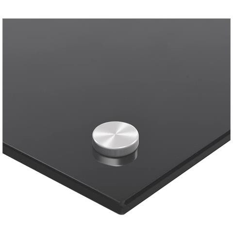 Paraschizzi per Cucina 2 pz Neri 70x50 cm in Vetro Temperato - Foto 9