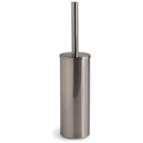 Scopino Con Ciuffo In Setole D'appoggio In Acciaio Inox Aisi 304 E Cromall Fj33 Serie Fuji Satinato - Foto 1