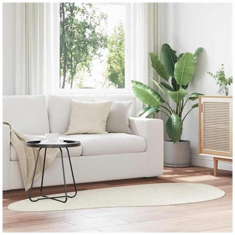 Tappeto HUARTE Crema 100 x 200 cm Poliestere - Foto 2