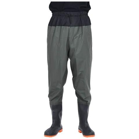 Wader da Pesca alla Vita con Stivali Verde Scuro Taglia 40 - Foto 2