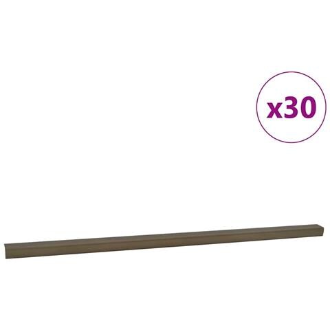 Paragradini 30 pcs Marrone 67 cm Alluminio - Foto 1