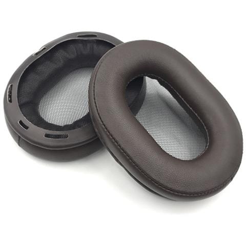 2 Cuscinetti Auricolari Di Ricambio In Pelle Di Pecora Per Cuffie Sony Mdr-1r/1rmk2 Brown - Foto 1