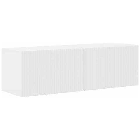 Mobile TV da parete Bianco Lucido 60 x 31 x 29.5 cm - Foto 1