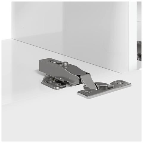 Mobile TV da parete Bianco Lucido 60 x 31 x 29.5 cm - Foto 9