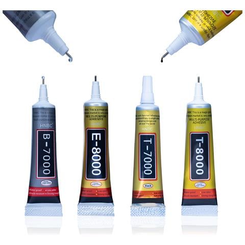 Set Di Colla Universale T-8000, T-7000, B-7000, E-8000 - Alta Qualità E Precisione | 15ml | Riparazione Elettronica E Progetti Creativi - Foto 1