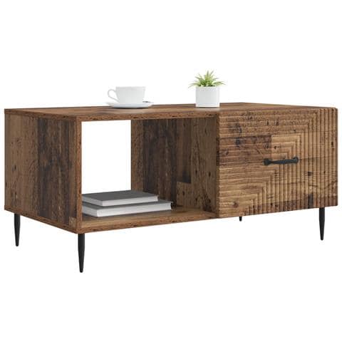 Tavolino da salotto Legno antico 90 x 50 x 40 cm - Foto 2