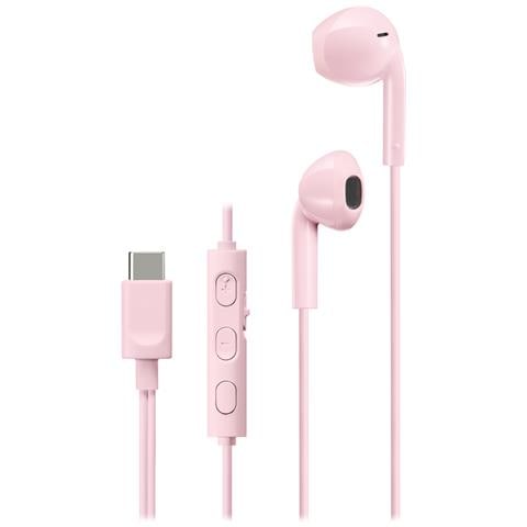 HA-FR17UC Cuffie Cablato In-ear Musica e Chiamate USB tipo-C Rosa - Foto 1