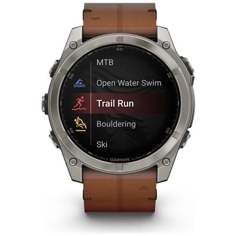Fenix 8 3,56 cm (1.4") AMOLED 51 mm Digitale 454 x 454 Pixel Touch screen Titanio Wi-Fi GPS (satellitare) - Foto 12