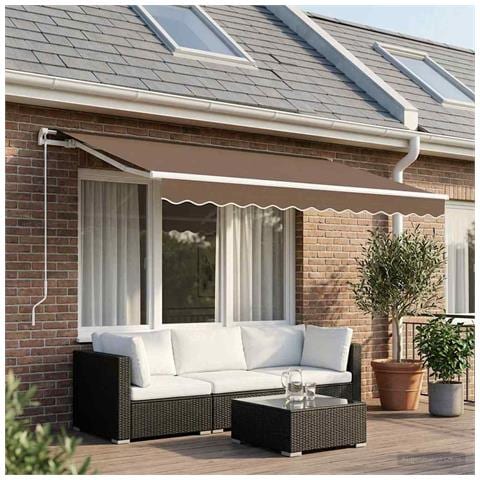 Telo di ricambio per tenda da sole Tortora 3,5 x 2,5 m - Foto 2