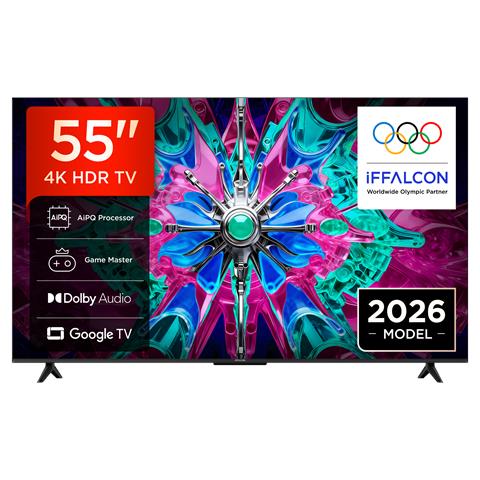 U65A 55U65A TV 139,7 cm (55") 4K Ultra HD Smart TV Wi-Fi Nero - Foto 1