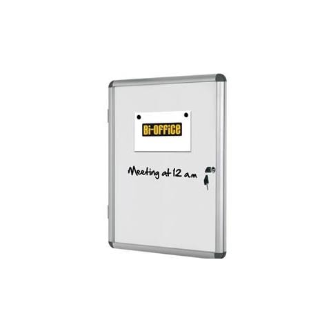 bacheca per interni bianca magnetica 9xa4 verticale bi-office - Foto 1