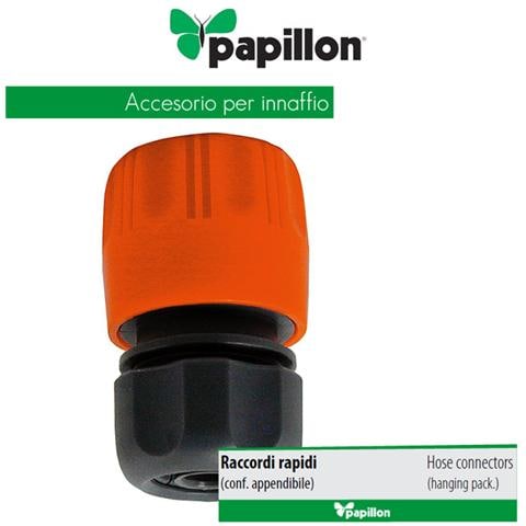 Giunzione per tubo irrigazione con raccordo automatico stringitubo 5/8 - Foto 1